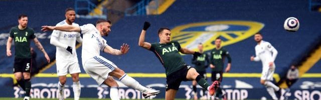 世界杯直播入口-【英超】班福德罗德里戈破门 热刺1比3客负利兹联