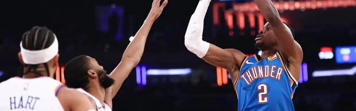 世界杯直播入口-半场轰6记三分！雷霆高塔率队豪取四连胜，3年1.7亿先生摸不到球