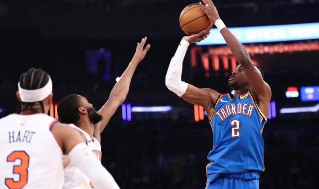 世界杯直播入口-半场轰6记三分！雷霆高塔率队豪取四连胜，3年1.7亿先生摸不到球