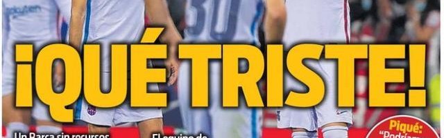 世界杯数据全览-巴萨输马竞毫无意外，意外的是科曼反而不下课